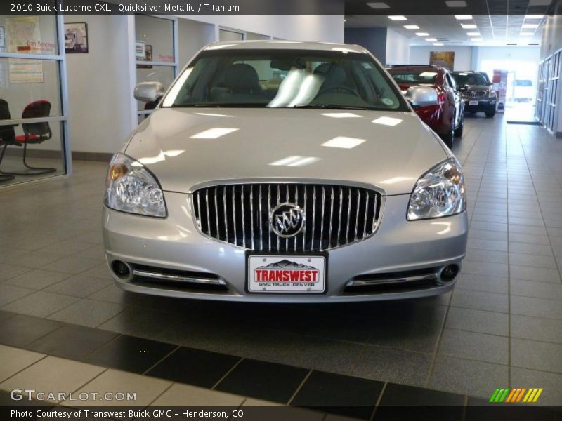 Quicksilver Metallic / Titanium 2010 Buick Lucerne CXL