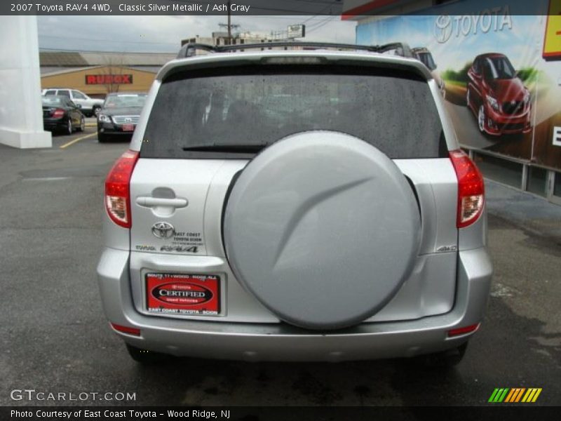 Classic Silver Metallic / Ash Gray 2007 Toyota RAV4 4WD