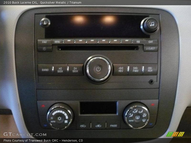Quicksilver Metallic / Titanium 2010 Buick Lucerne CXL