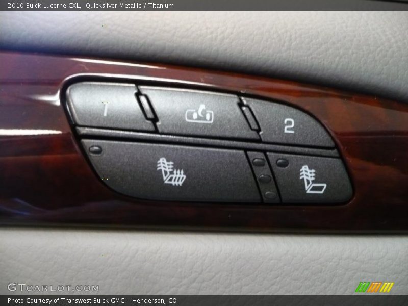 Quicksilver Metallic / Titanium 2010 Buick Lucerne CXL