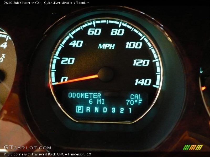 Quicksilver Metallic / Titanium 2010 Buick Lucerne CXL