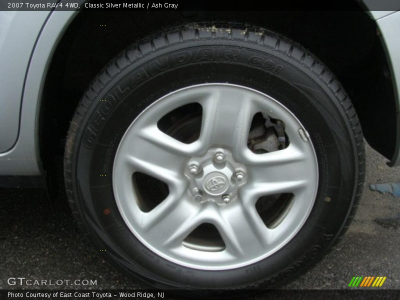 Classic Silver Metallic / Ash Gray 2007 Toyota RAV4 4WD