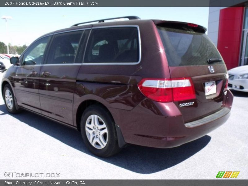 Dark Cherry Pearl / Ivory 2007 Honda Odyssey EX