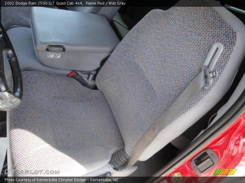 Flame Red / Mist Gray 2002 Dodge Ram 2500 SLT Quad Cab 4x4