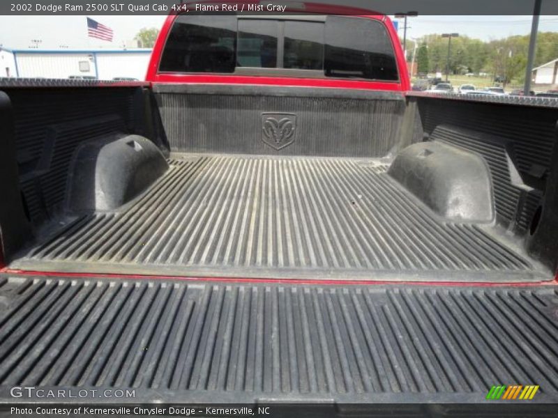 Flame Red / Mist Gray 2002 Dodge Ram 2500 SLT Quad Cab 4x4