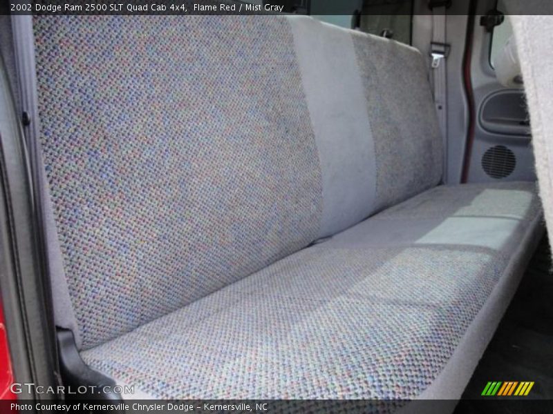 Flame Red / Mist Gray 2002 Dodge Ram 2500 SLT Quad Cab 4x4