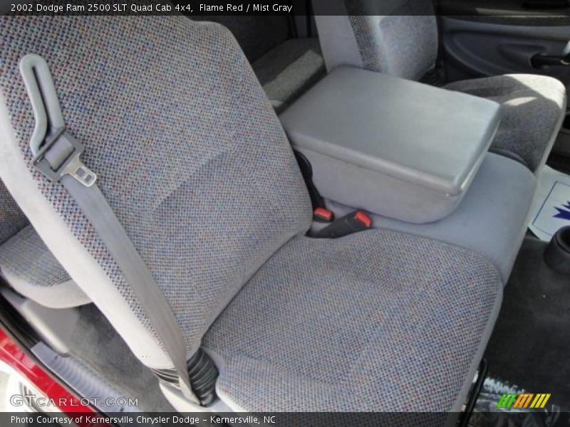 Flame Red / Mist Gray 2002 Dodge Ram 2500 SLT Quad Cab 4x4