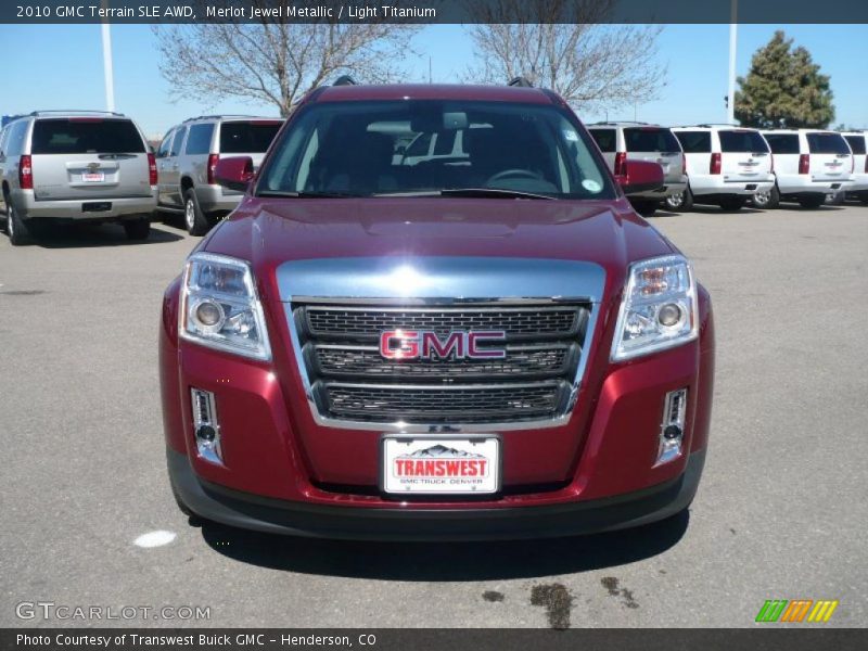 Merlot Jewel Metallic / Light Titanium 2010 GMC Terrain SLE AWD