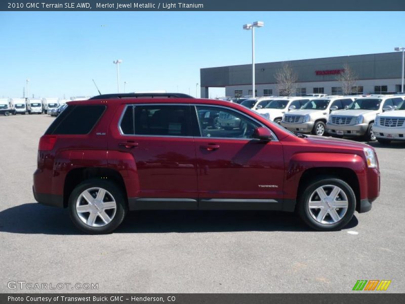 Merlot Jewel Metallic / Light Titanium 2010 GMC Terrain SLE AWD