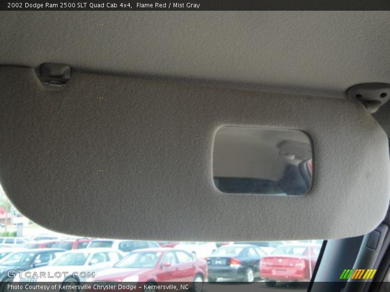 Flame Red / Mist Gray 2002 Dodge Ram 2500 SLT Quad Cab 4x4