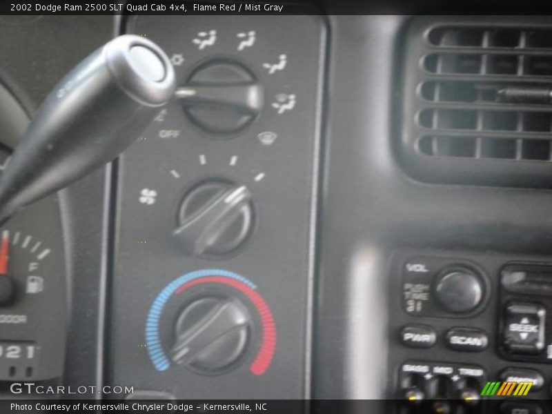 Flame Red / Mist Gray 2002 Dodge Ram 2500 SLT Quad Cab 4x4