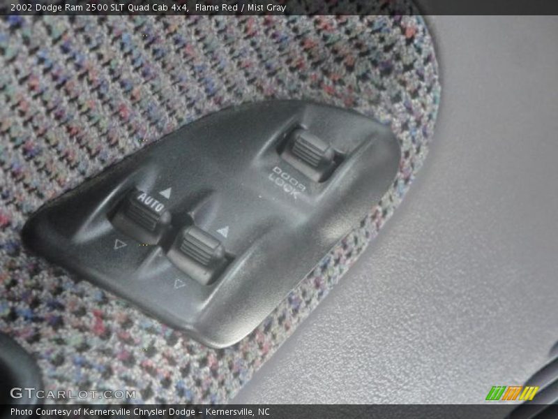 Flame Red / Mist Gray 2002 Dodge Ram 2500 SLT Quad Cab 4x4