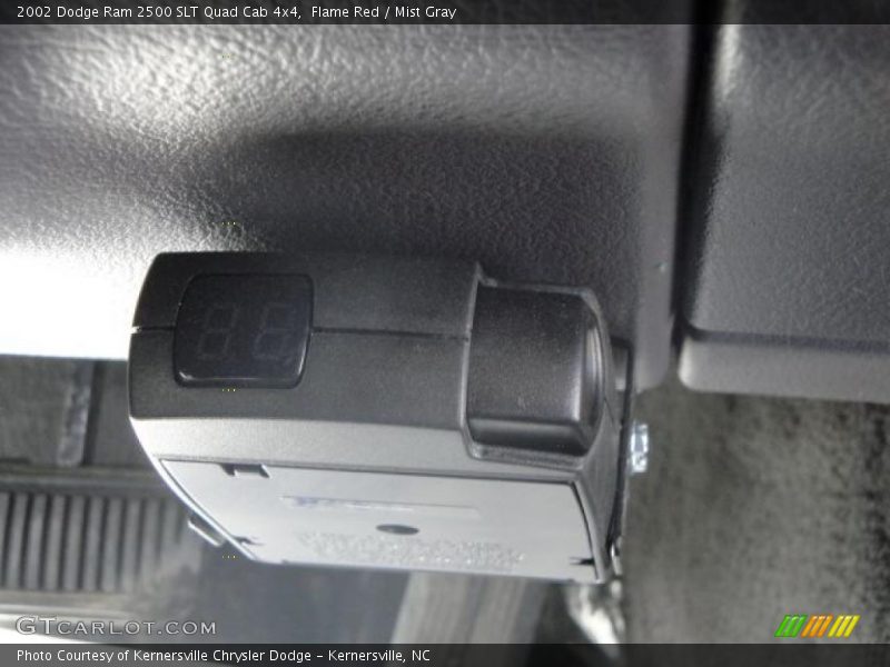 Flame Red / Mist Gray 2002 Dodge Ram 2500 SLT Quad Cab 4x4