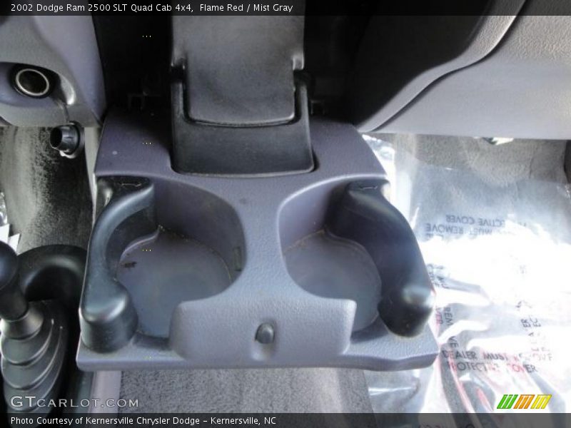 Flame Red / Mist Gray 2002 Dodge Ram 2500 SLT Quad Cab 4x4