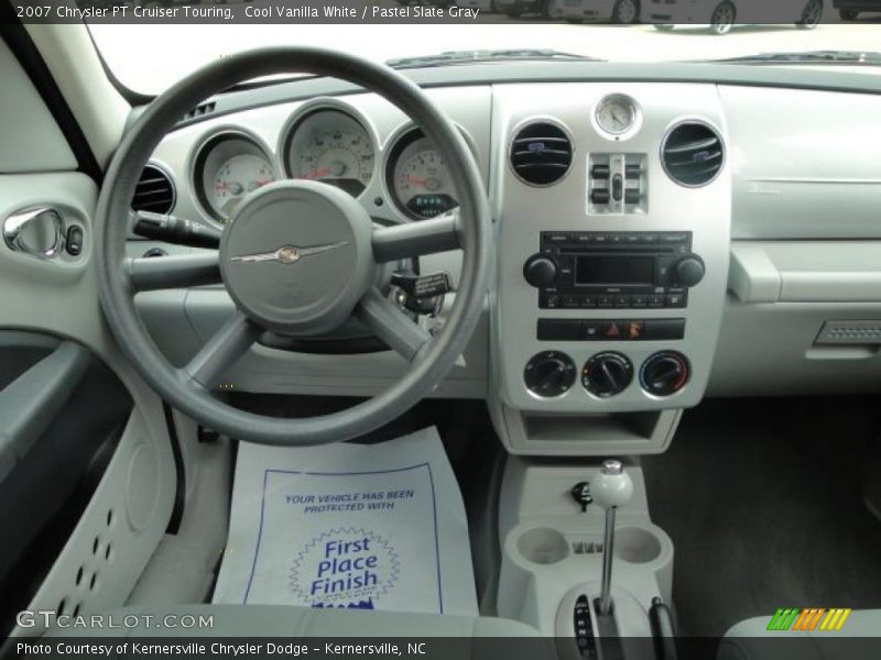 Cool Vanilla White / Pastel Slate Gray 2007 Chrysler PT Cruiser Touring
