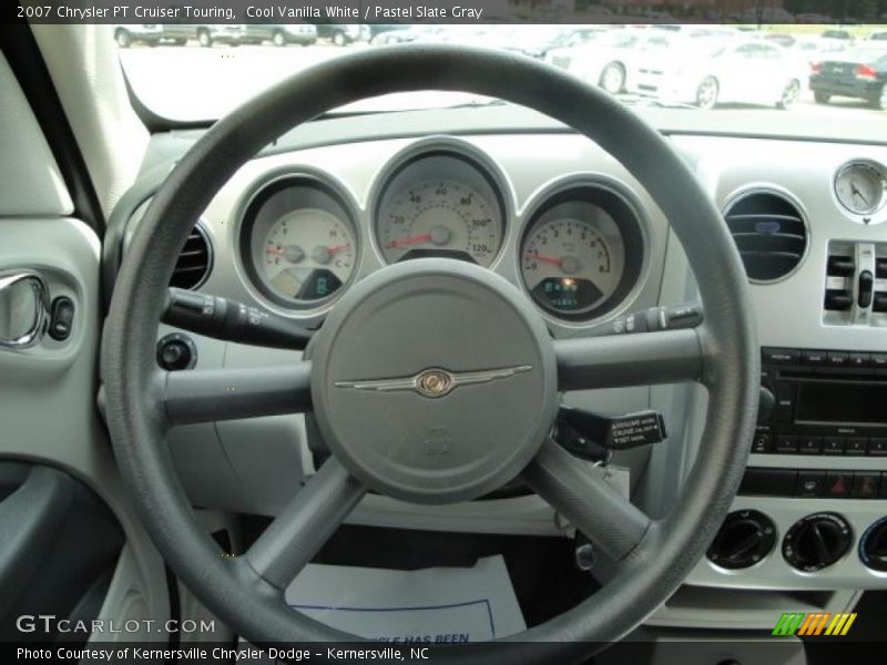 Cool Vanilla White / Pastel Slate Gray 2007 Chrysler PT Cruiser Touring