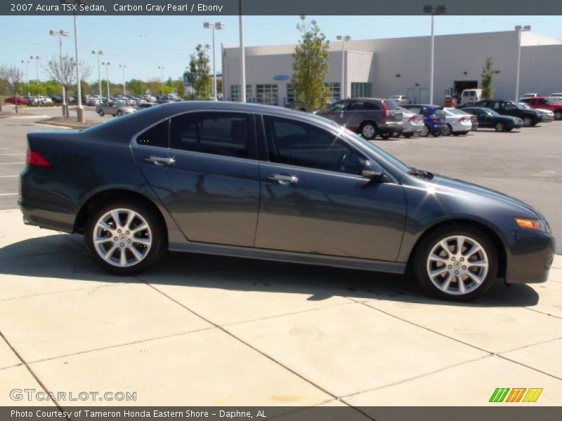 Carbon Gray Pearl / Ebony 2007 Acura TSX Sedan
