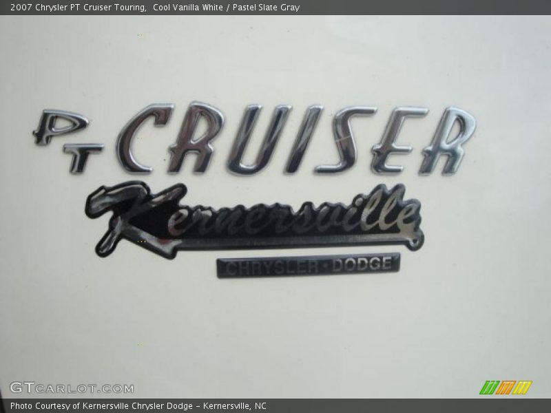 Cool Vanilla White / Pastel Slate Gray 2007 Chrysler PT Cruiser Touring