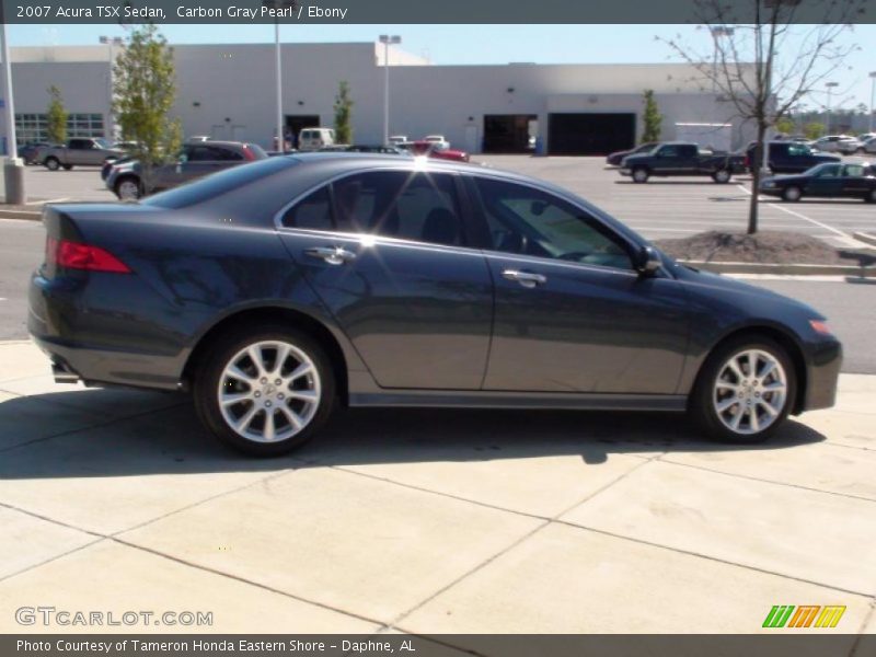 Carbon Gray Pearl / Ebony 2007 Acura TSX Sedan