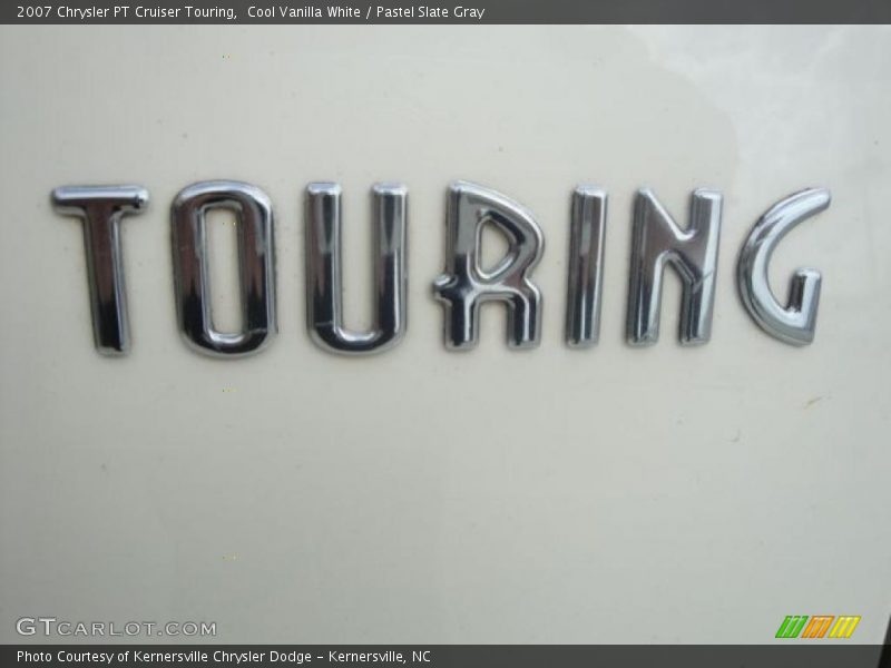 Cool Vanilla White / Pastel Slate Gray 2007 Chrysler PT Cruiser Touring