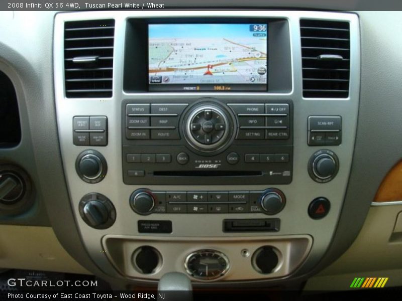 Tuscan Pearl White / Wheat 2008 Infiniti QX 56 4WD