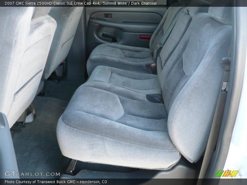Summit White / Dark Charcoal 2007 GMC Sierra 2500HD Classic SLE Crew Cab 4x4