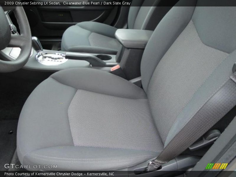 Clearwater Blue Pearl / Dark Slate Gray 2009 Chrysler Sebring LX Sedan
