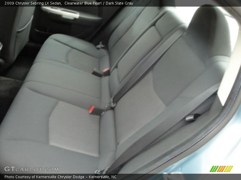 Clearwater Blue Pearl / Dark Slate Gray 2009 Chrysler Sebring LX Sedan
