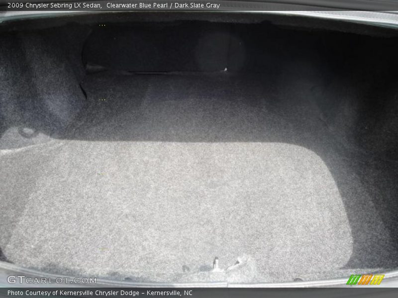 Clearwater Blue Pearl / Dark Slate Gray 2009 Chrysler Sebring LX Sedan
