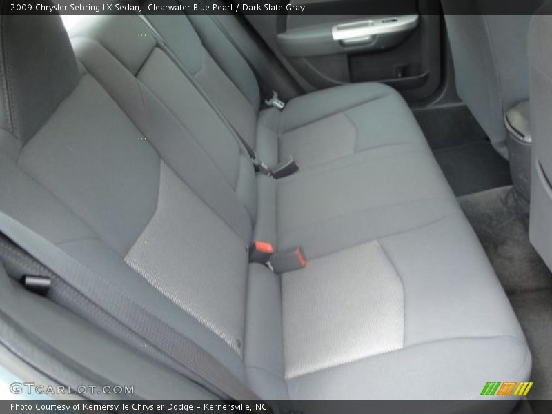 Clearwater Blue Pearl / Dark Slate Gray 2009 Chrysler Sebring LX Sedan