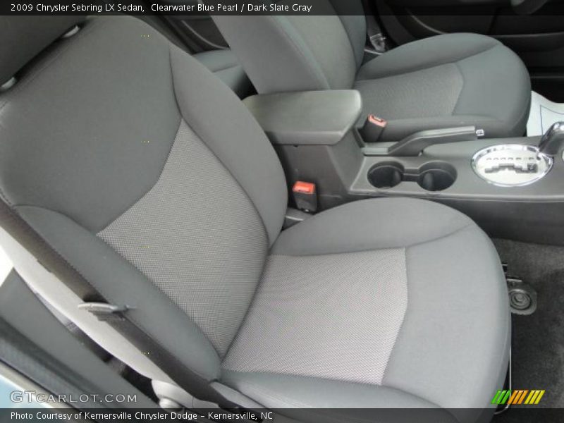 Clearwater Blue Pearl / Dark Slate Gray 2009 Chrysler Sebring LX Sedan