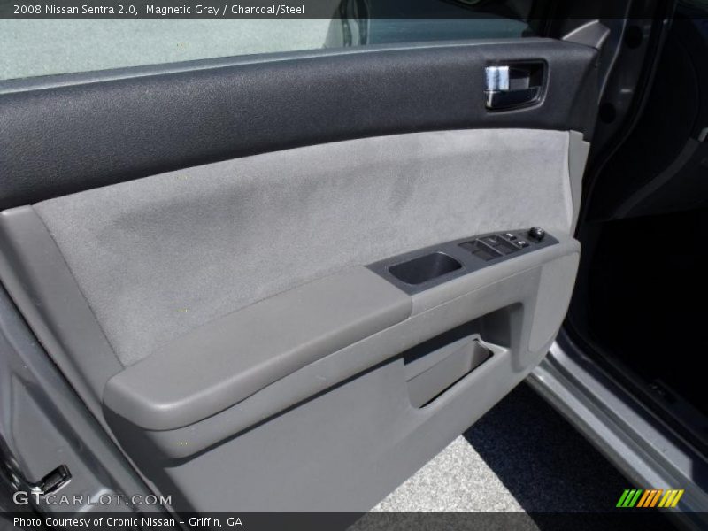 Magnetic Gray / Charcoal/Steel 2008 Nissan Sentra 2.0