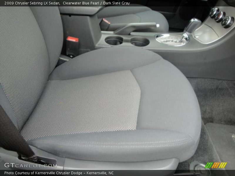 Clearwater Blue Pearl / Dark Slate Gray 2009 Chrysler Sebring LX Sedan