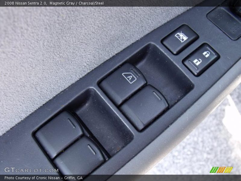 Magnetic Gray / Charcoal/Steel 2008 Nissan Sentra 2.0