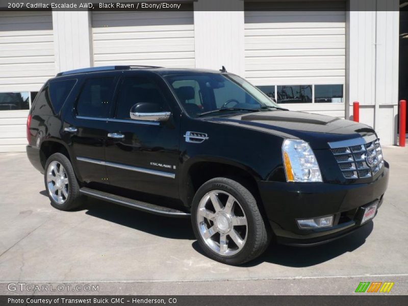 Black Raven / Ebony/Ebony 2007 Cadillac Escalade AWD