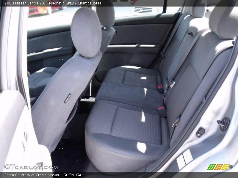Magnetic Gray / Charcoal/Steel 2008 Nissan Sentra 2.0