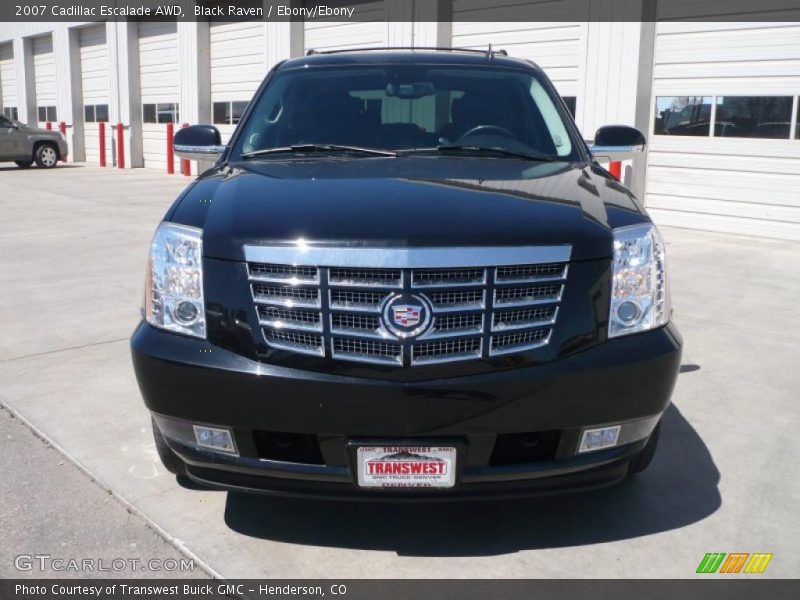 Black Raven / Ebony/Ebony 2007 Cadillac Escalade AWD