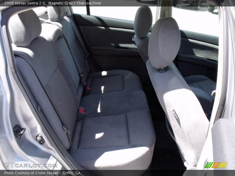 Magnetic Gray / Charcoal/Steel 2008 Nissan Sentra 2.0