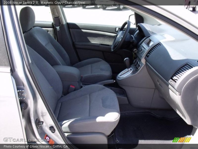 Magnetic Gray / Charcoal/Steel 2008 Nissan Sentra 2.0