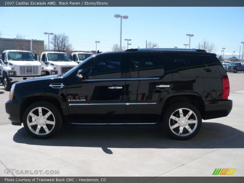 Black Raven / Ebony/Ebony 2007 Cadillac Escalade AWD