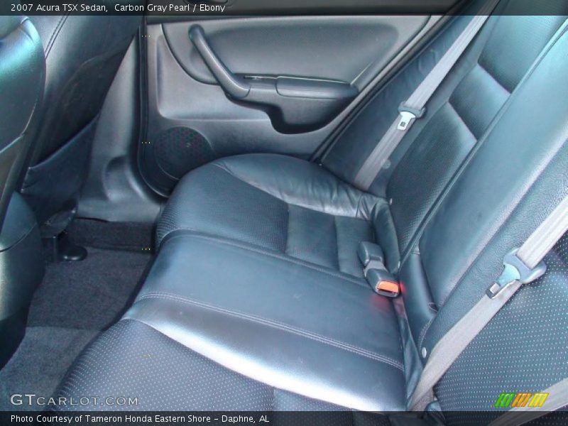 Carbon Gray Pearl / Ebony 2007 Acura TSX Sedan