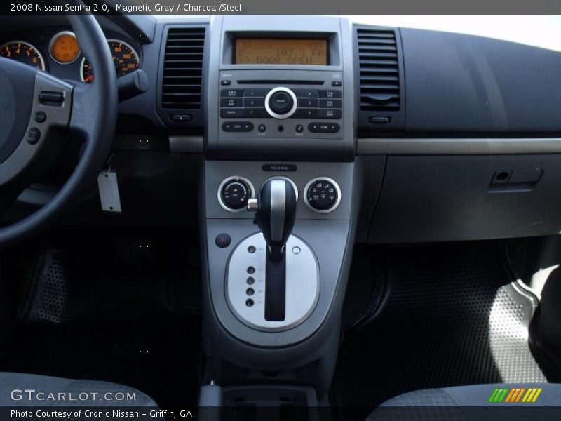 Magnetic Gray / Charcoal/Steel 2008 Nissan Sentra 2.0
