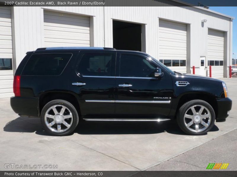 Black Raven / Ebony/Ebony 2007 Cadillac Escalade AWD