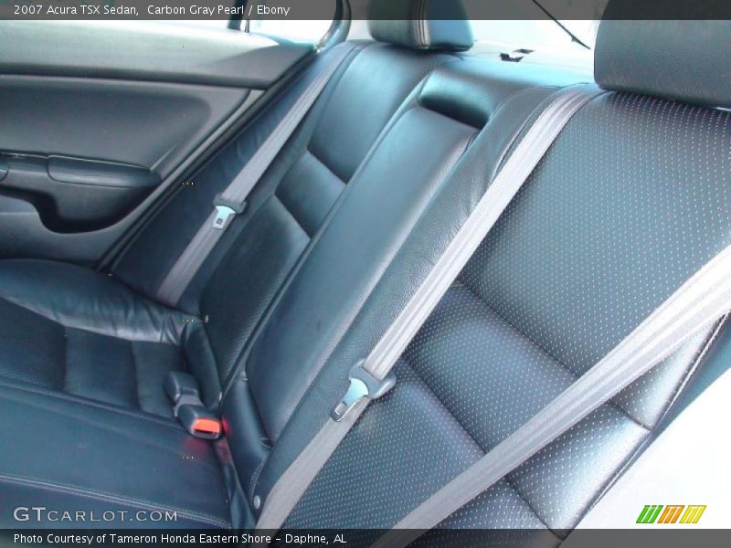 Carbon Gray Pearl / Ebony 2007 Acura TSX Sedan