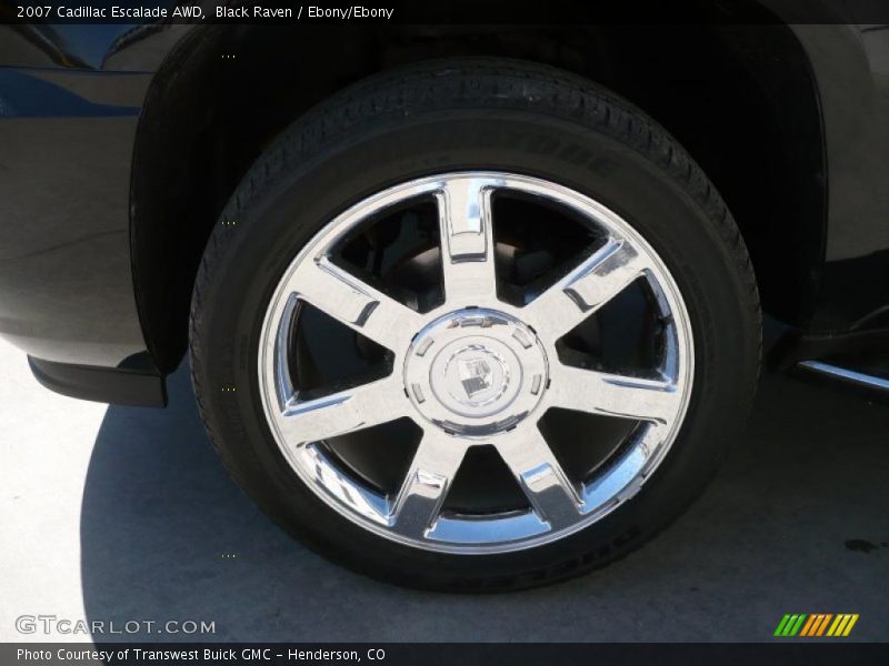 Black Raven / Ebony/Ebony 2007 Cadillac Escalade AWD
