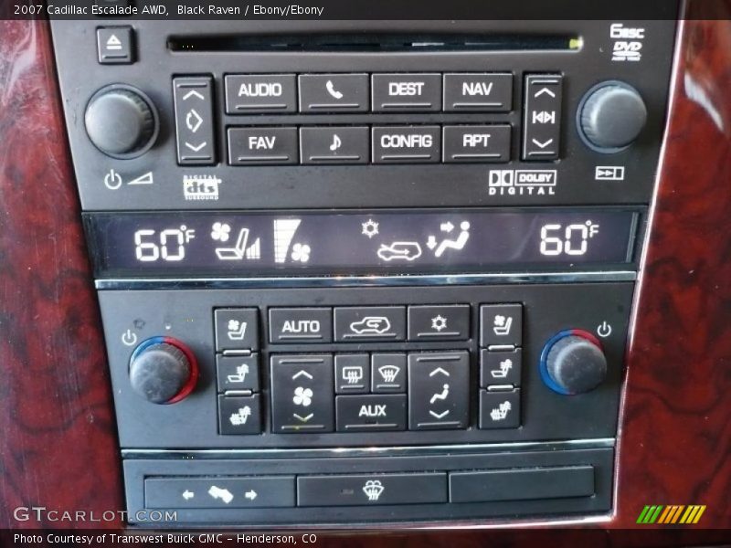 Black Raven / Ebony/Ebony 2007 Cadillac Escalade AWD