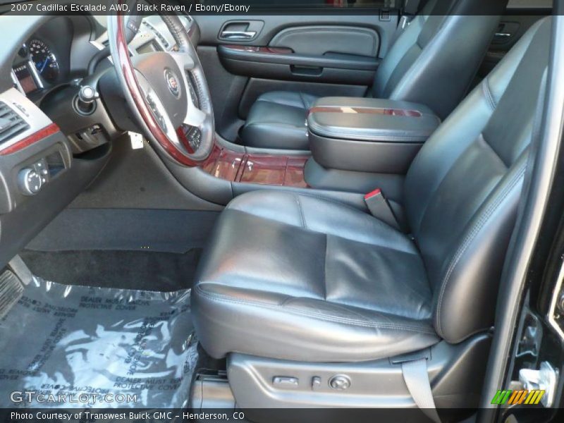 Black Raven / Ebony/Ebony 2007 Cadillac Escalade AWD