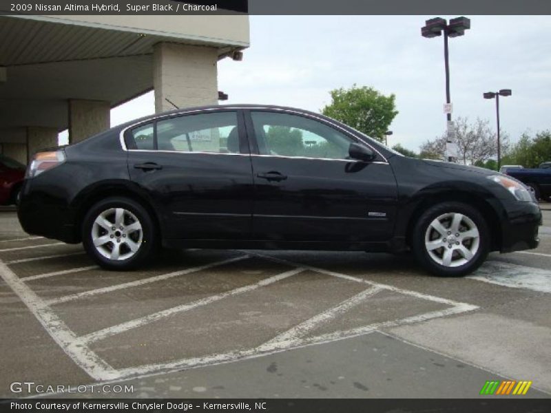 Super Black / Charcoal 2009 Nissan Altima Hybrid