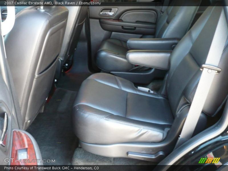 Black Raven / Ebony/Ebony 2007 Cadillac Escalade AWD