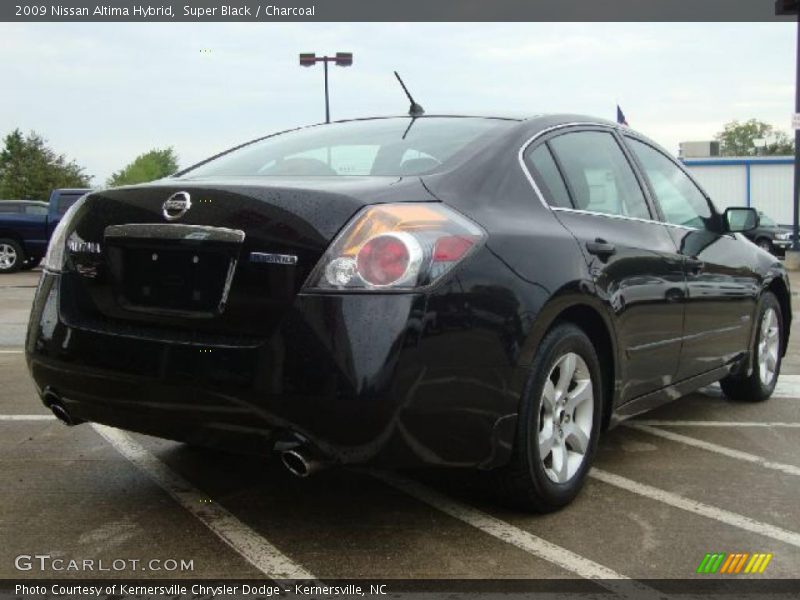 Super Black / Charcoal 2009 Nissan Altima Hybrid